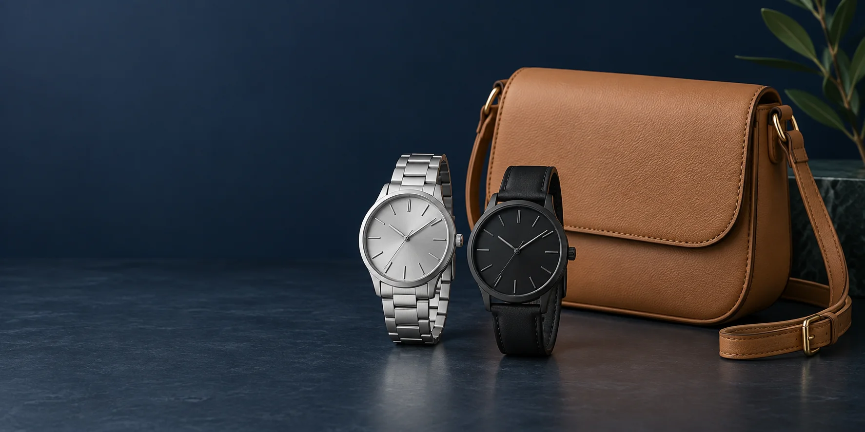 Watches and bags category banner
